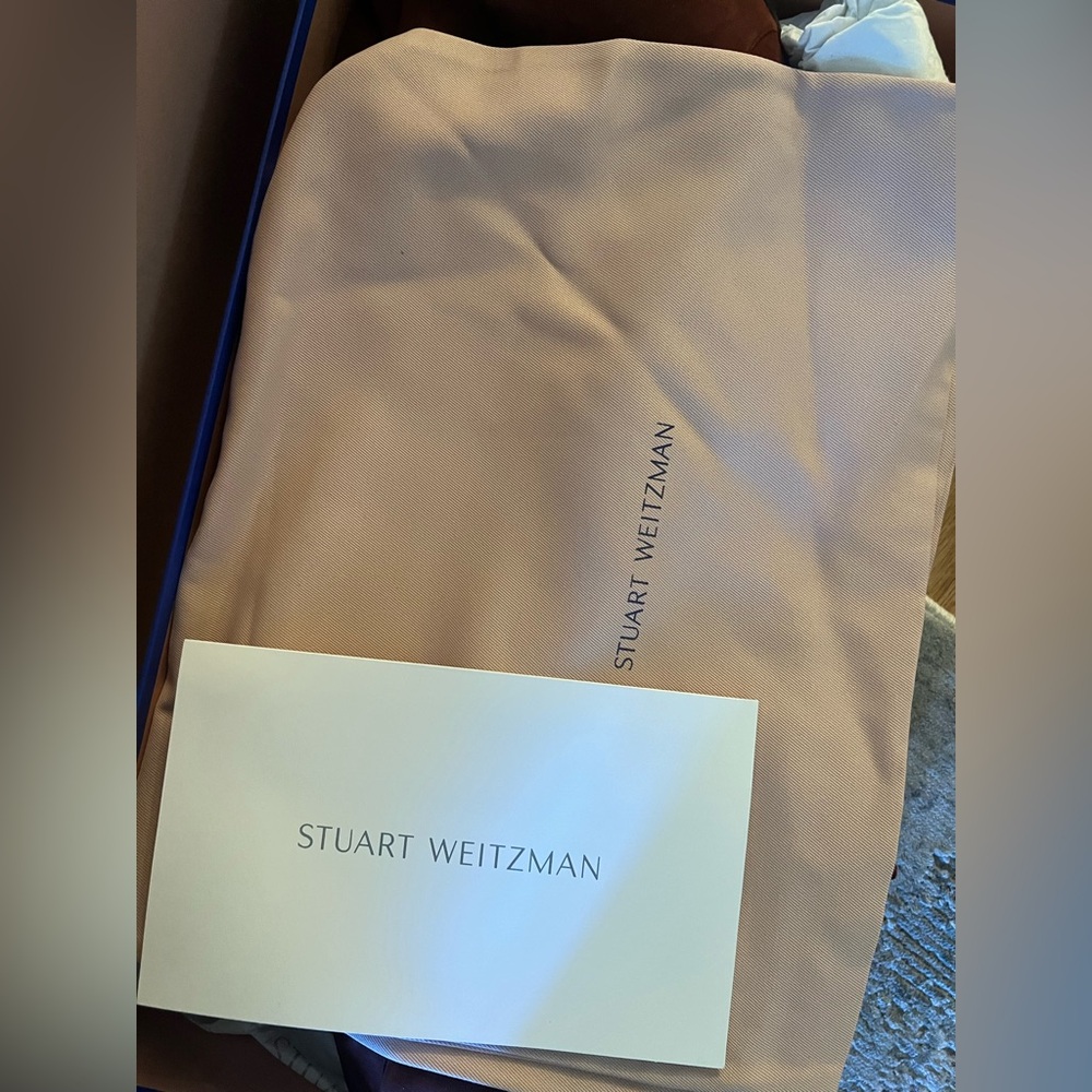 (Red) Stuart weitzman suede highland boots - Picture 6 of 11